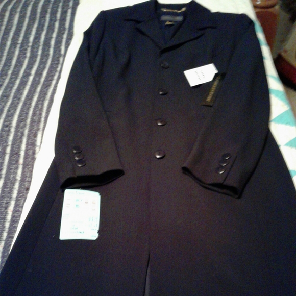 NWT,Vintage 90s,CLASSY,Long, Black, Blazer/Jacket/Dress by Classiques Entierπ€ - Picture 4 of 14
